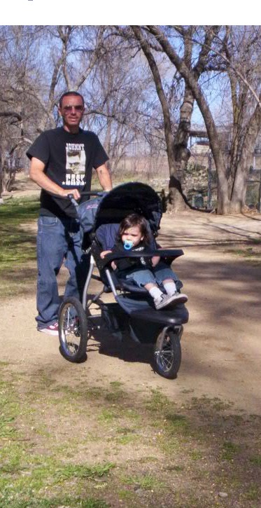 Granite Creek Park Stroller dad